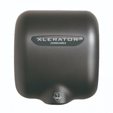 99999101023 xlerator handdroger textured graphite painted cover transparant