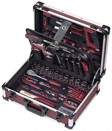 Kraftwerk gereedschapskoffer 263delig 3948